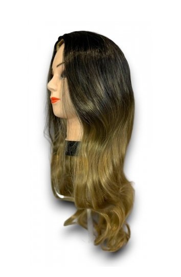 Kvalitná dámska parochňa - ombré 70 cm